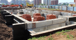 Фундаменты промышленных зданий в Карпинске цена от 25104 руб. - заказать строительство фундамента промздания под стальные колонны